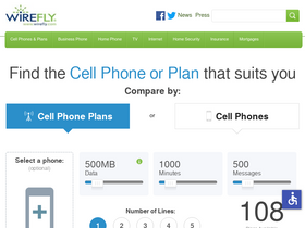 'wirefly.com' screenshot