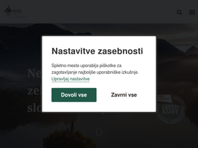 'bled.si' screenshot