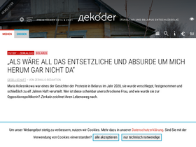 'dekoder.org' screenshot