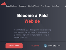 'devslopes.com' screenshot