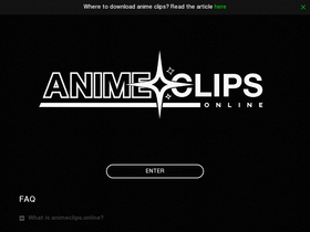 'animeclips.online' screenshot