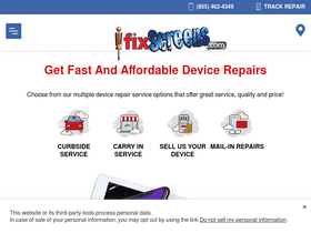 'ifixscreens.com' screenshot