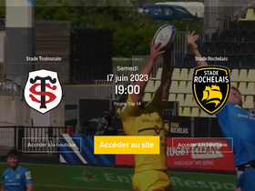 'staderochelais.com' screenshot