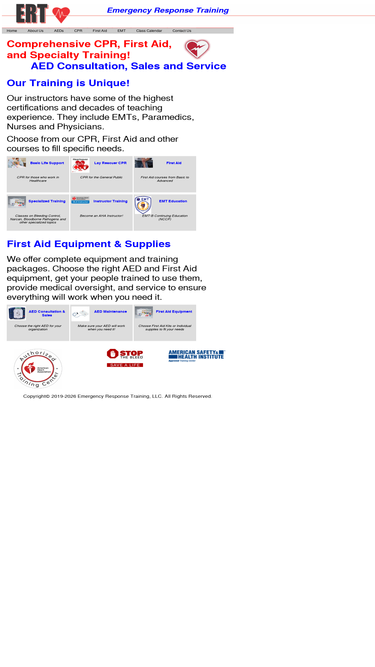 emergencyresponsetraining.com