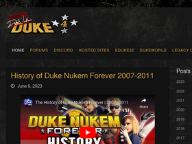 'duke4.net' screenshot