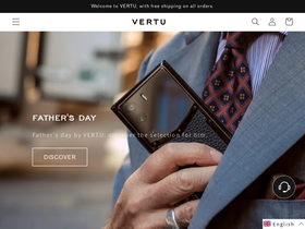 'vertu.com' screenshot