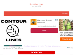 'askhint.com' screenshot