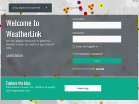 'weatherlink.com' screenshot