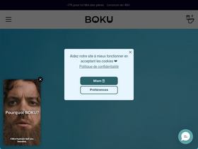 BOKU website screenshot