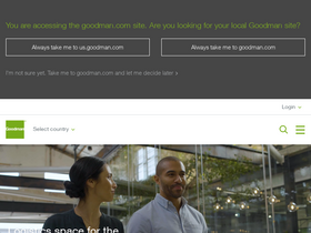 'goodman.com' screenshot