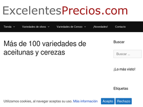 'excelentesprecios.com' screenshot