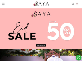 'saya.pk' screenshot