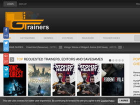 'gtrainers.com' screenshot