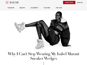 'harpersbazaar.com' screenshot