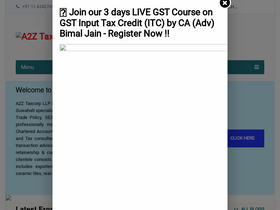 'a2ztaxcorp.com' screenshot