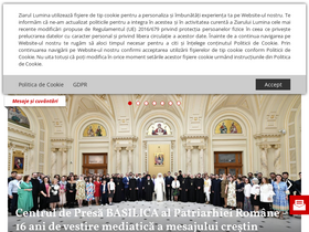 'ziarullumina.ro' screenshot