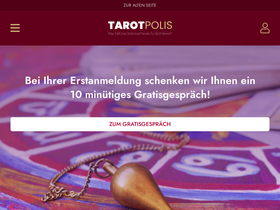 'tarotpolis.de' screenshot