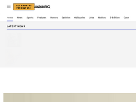 'myjournalcourier.com' screenshot