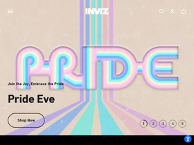 INVIZ homepage screenshot
