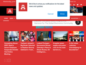 'isrgrajan.com' screenshot
