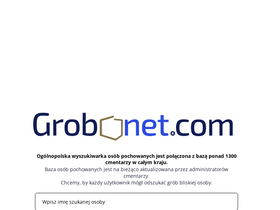 'grobonet.com' screenshot