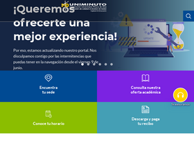 'portal-desa.uniminuto.edu' screenshot