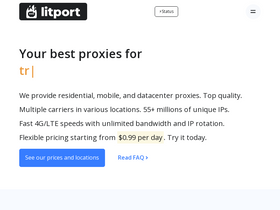 'litport.net' screenshot