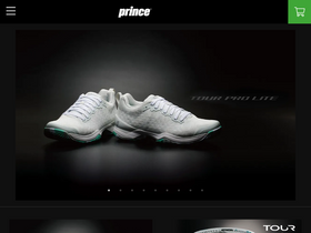 'princetennis.jp' screenshot