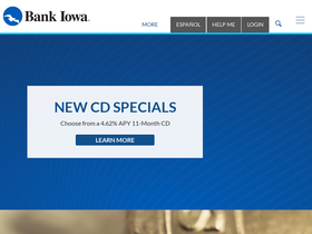 'bankiowa.bank' screenshot
