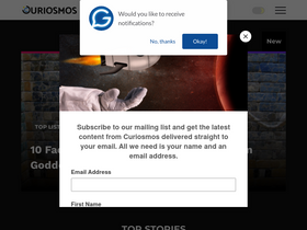 'curiosmos.com' screenshot