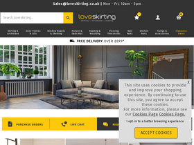 'loveskirting.co.uk' screenshot