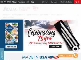 'radakitchenstore.com' screenshot