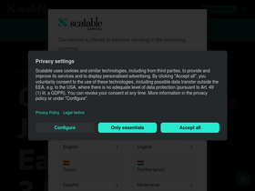 'scalable.capital' screenshot