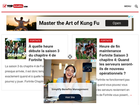 'topactualites.com' screenshot