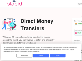 'placid.net' screenshot