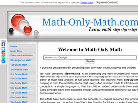 'math-only-math.com' screenshot