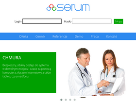 'serum.com.pl' screenshot