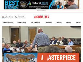 'arktimes.com' screenshot