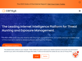 'censys.io' screenshot