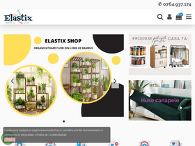 'elastixshop.ro' screenshot