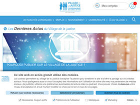 'village-justice.com' screenshot