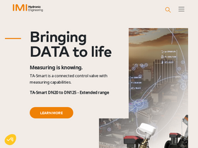 'imi-hydronic.com' screenshot