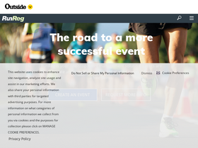 'runreg.com' screenshot