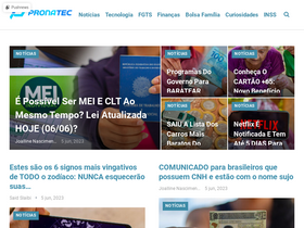 'pronatec.pro.br' screenshot