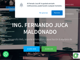 'fernandojuca.com' screenshot