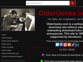 'oldergeeks.com' screenshot