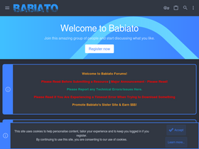 'babiato.co' screenshot