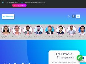 'msingermany.co.in' screenshot