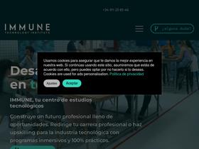 'immune.institute' screenshot