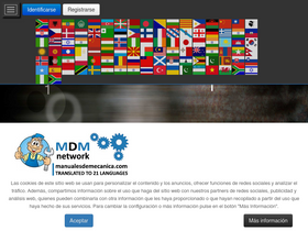 'manualesdemecanica.com' screenshot